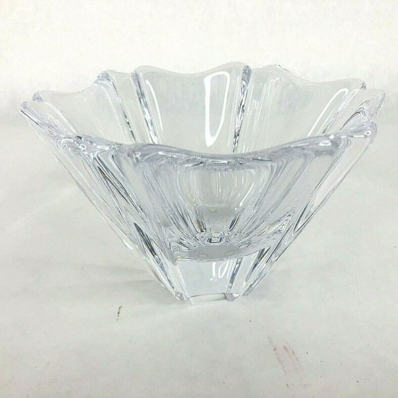 ORION By Orrefors Bowl Glass 5.5” Signed Label Designer Lars Hellsten Sweden - Picture 2 of 8